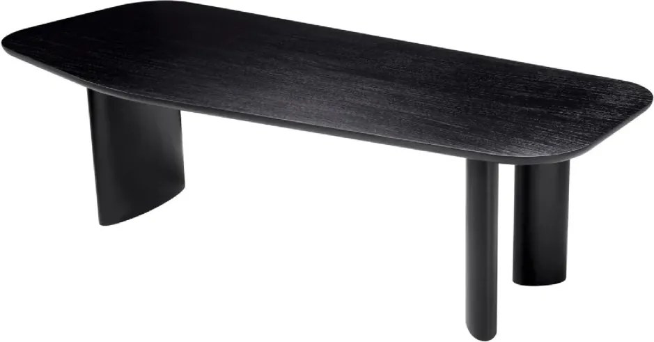 Masa dining moderna design LUX Flemings negru 250x105cm
