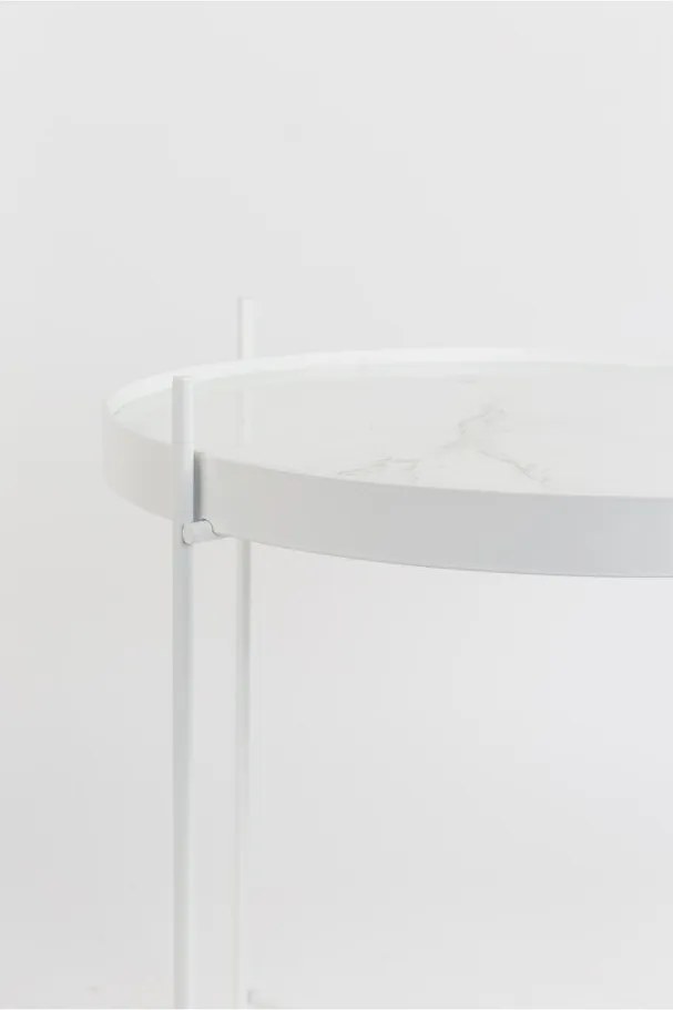 Măsuță Zuiver Cupid, alb