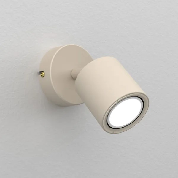 Aplica spot de perete DEMIA 1xGU10/8W/230V bej