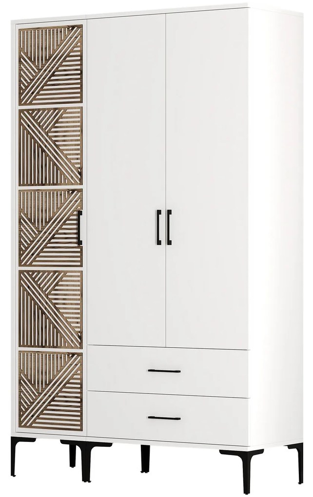 Dulap de haine Kiara PT (Alb). 1088436