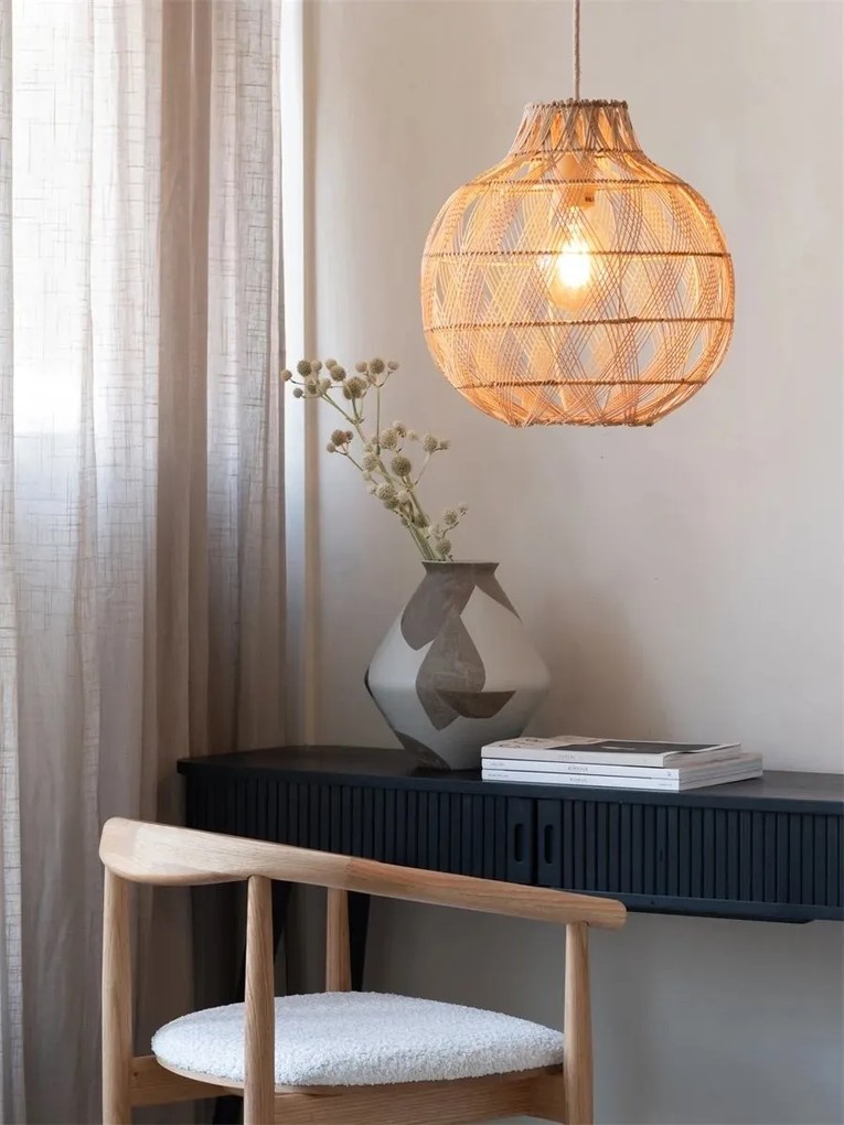 Lustra/Pendul Eco, Bambus, Mendoza natural, S