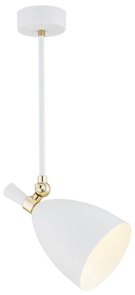 Lustra directionabila design modern CHARLOTTE alb