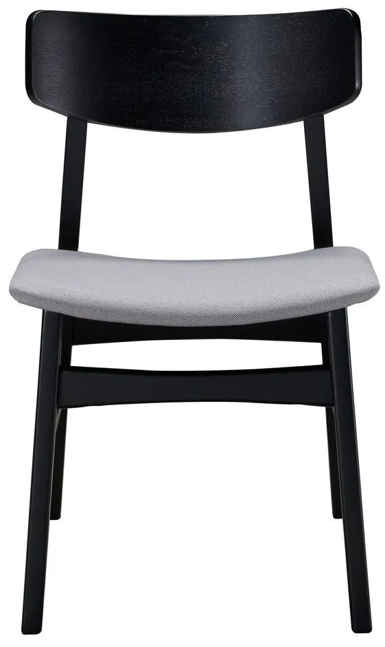 Scaun sufragerie Paramore  (stejar negru + gri deschis). 1099238