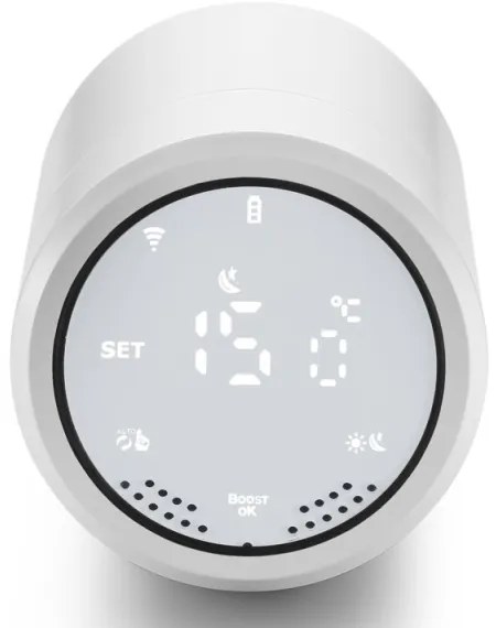 Cap termostatic 2xAA/3V Tuya Immax 07732L