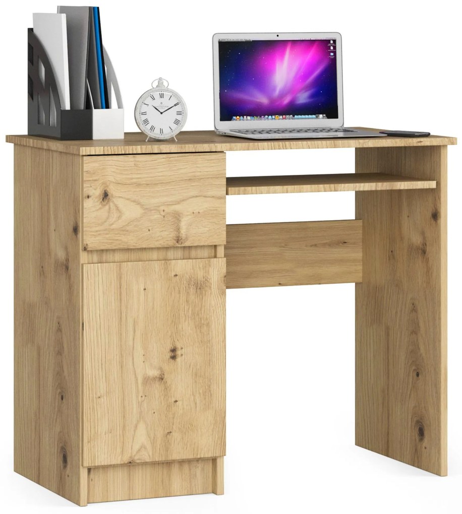 Masă PC Bhaskar (Stejar artisan) (S). 1070877