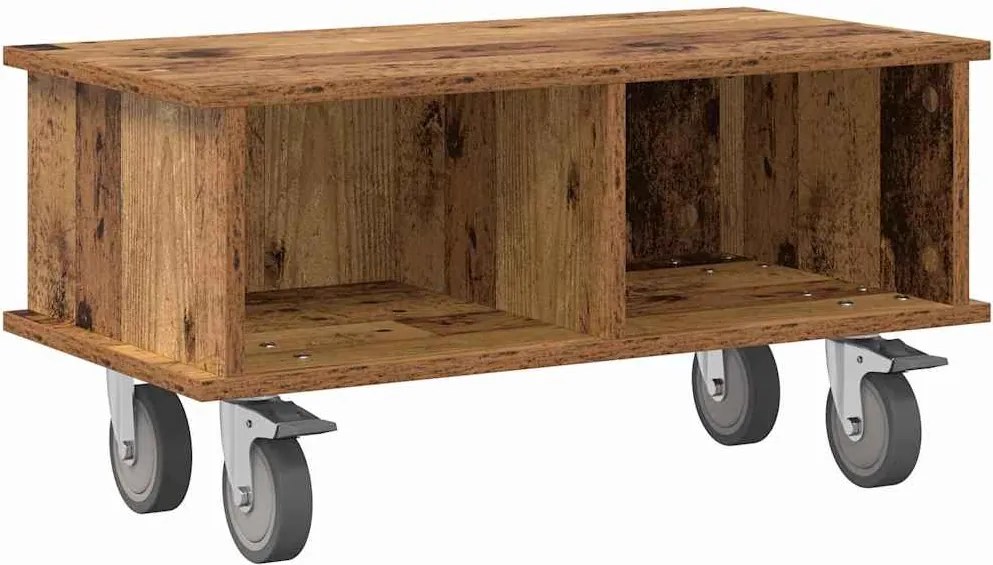 vidaXL Support TV Lemn vechi 68,5 x 35 x 35 cm Lemn compozit