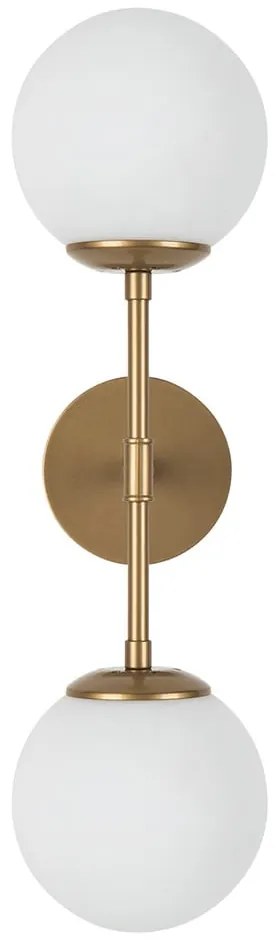 Aplică de perete Squid Lighting Kruva, lungime 58 cm, auriu