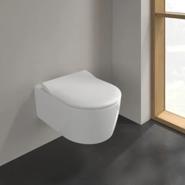 Villeroy & Boch 9M87S101 - Capac de WC SoftClose AVENTO, alb