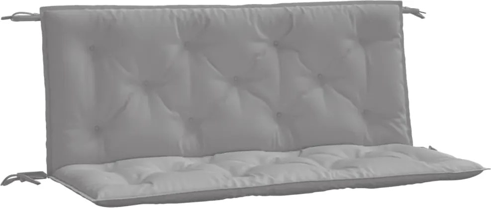 vidaXL Perne bancă de grădină 2 buc., gri, 120x50x7cm, țesătură oxford