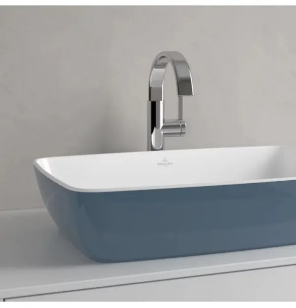 Lavoar pe blat, Villeroy&amp;Boch Artis, material TitanCeram, 58x38cm, Ocean, 417258BCW2