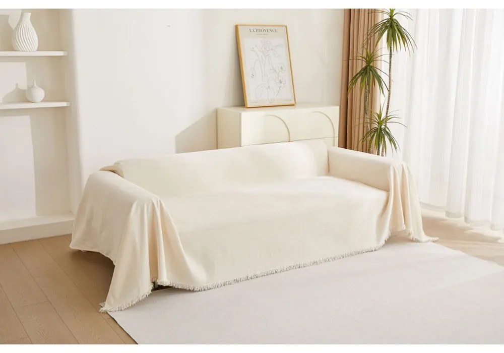 Husă crem pentru fotoliu 70 cm Talo – Filumi