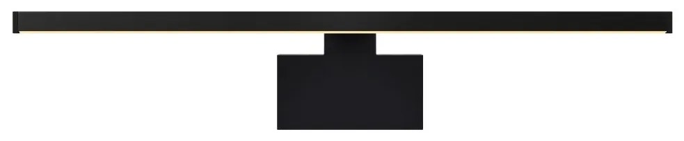 Aplica de perete LED pentru baie IP44 Marlee negru 3000K