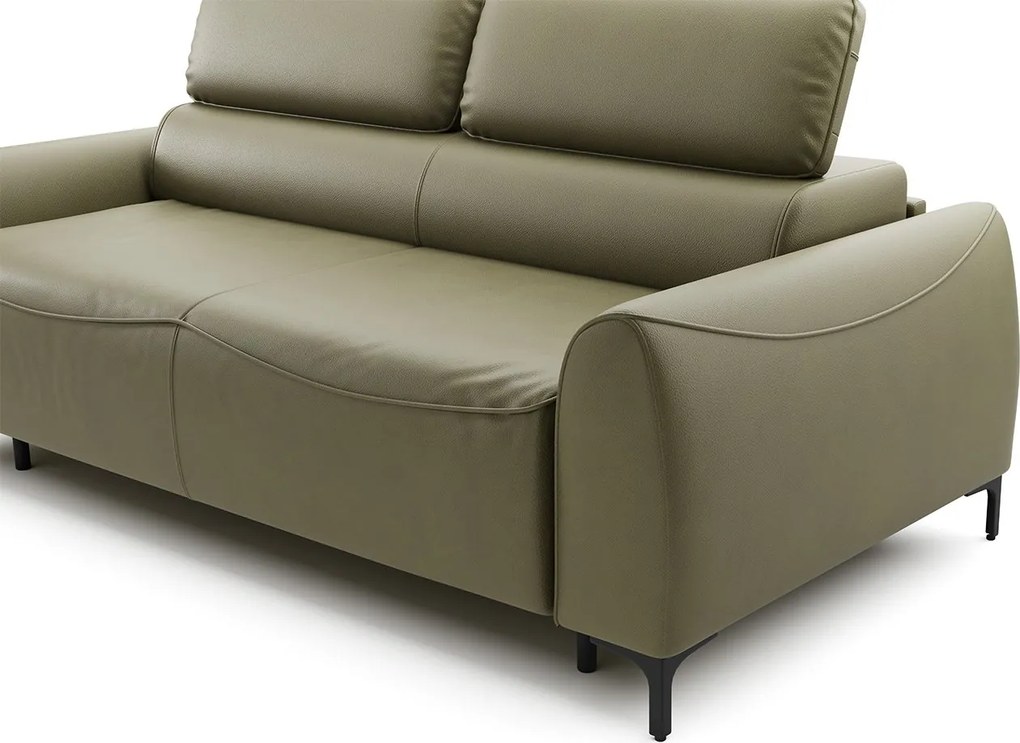 Canapea lemn masiv Monza Extensibila –96 cm, 208 × 101 × 82 cm