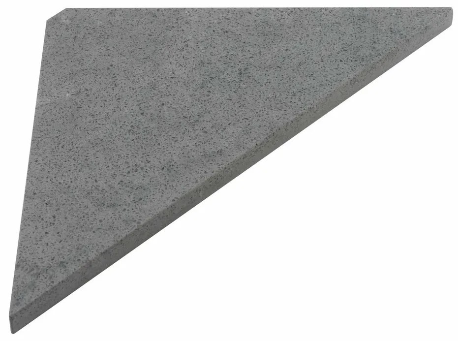 Raft de colț SAPHO AE200-4033 Abeline rockstone 20 x 20 cm, concrete