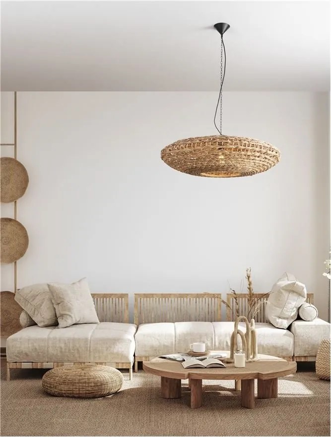 Lustra boho style design natural Bola