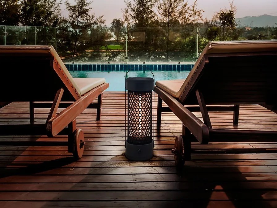 Încalzitor electric de terasa exterior portabil IP55 Heat Black