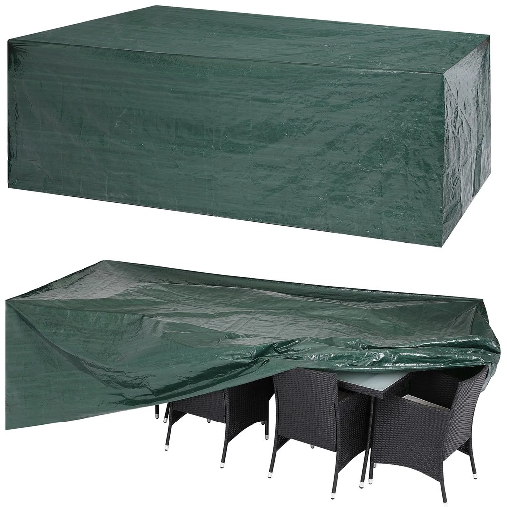 Deuba Husa de protectie - pentru 1+6, 1+8 ansambluri - verde