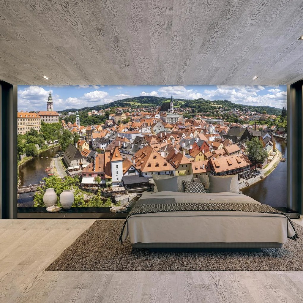 Fototapet - Panorama orasului (147x102 cm)
