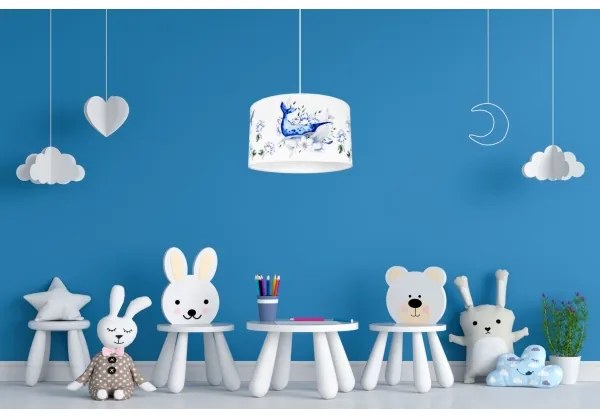 Lustră pentru copii OCEAN 1xE27/60W/230V