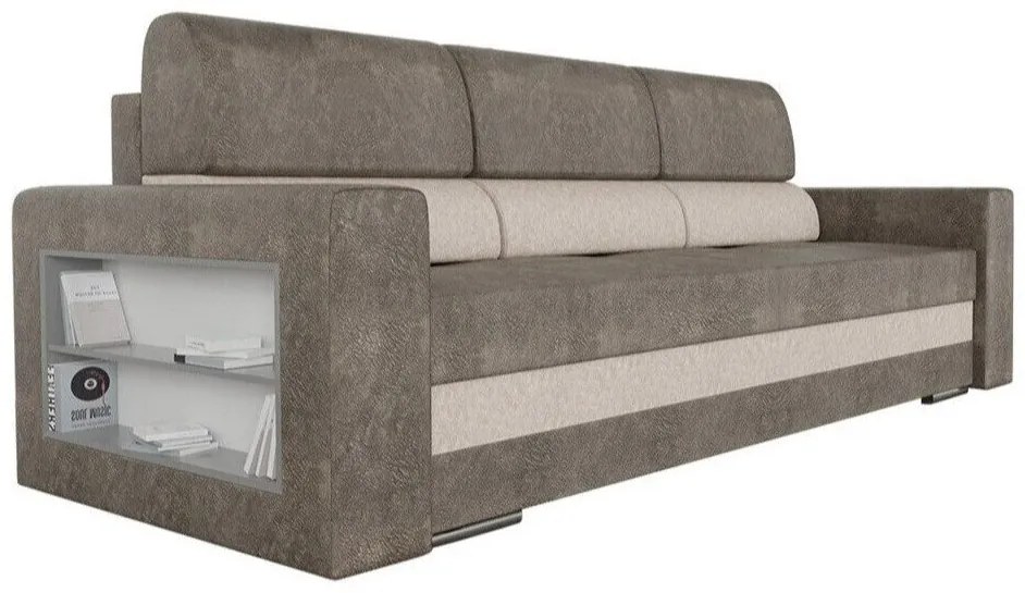 Canapea extensibilă Decatur 100Cutie de pat, 88x236x92cm, 116 kg, Picioare: Lemn