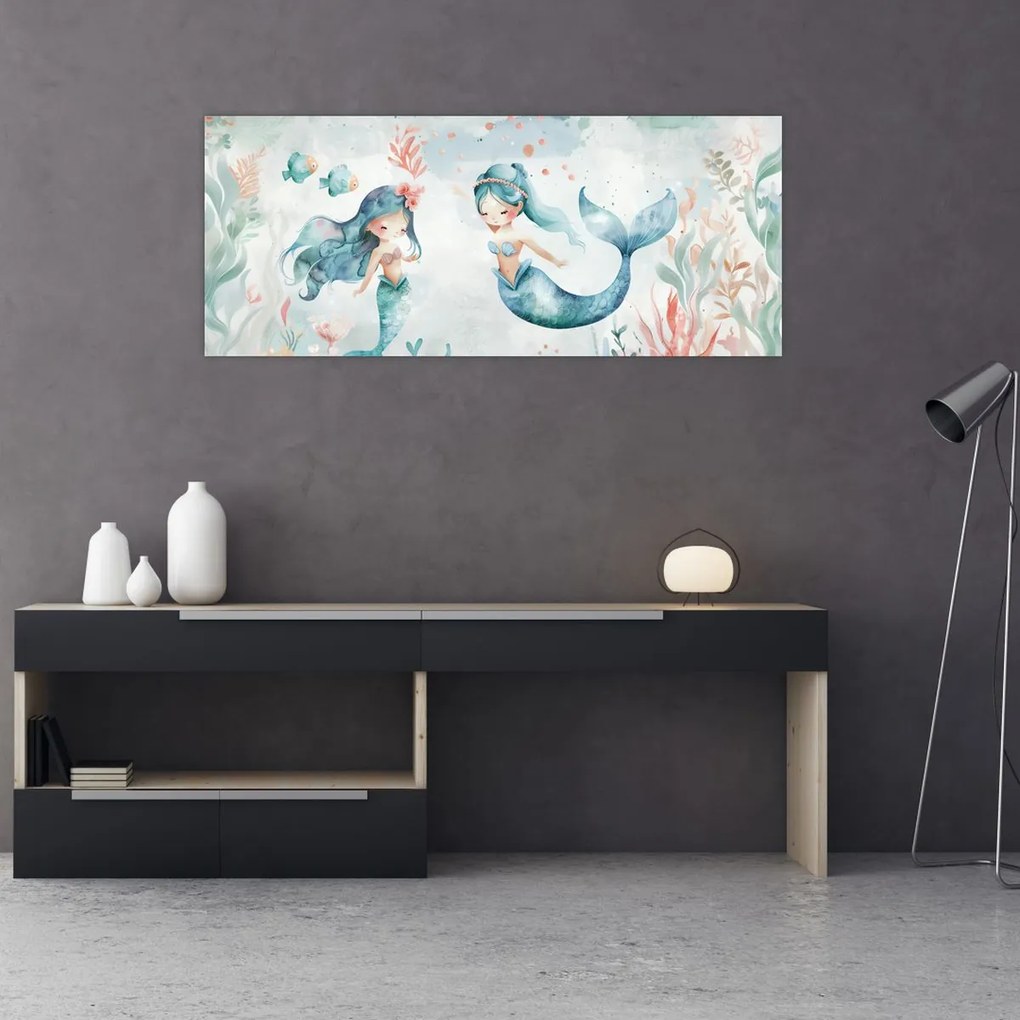 Tablou - Sirene (120x50 cm)