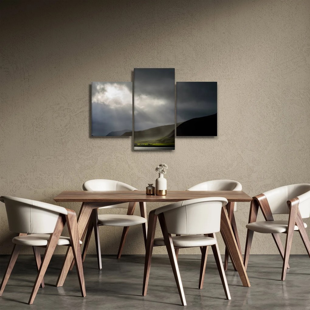Tablou cu furtuna în apropiere (90x60 cm)