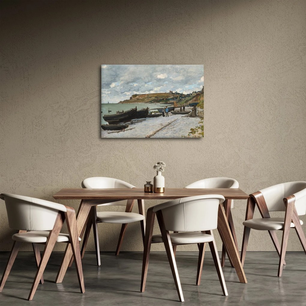 Tablou - Claude Monet, Sainte Adresse, reproducere (70x50 cm)