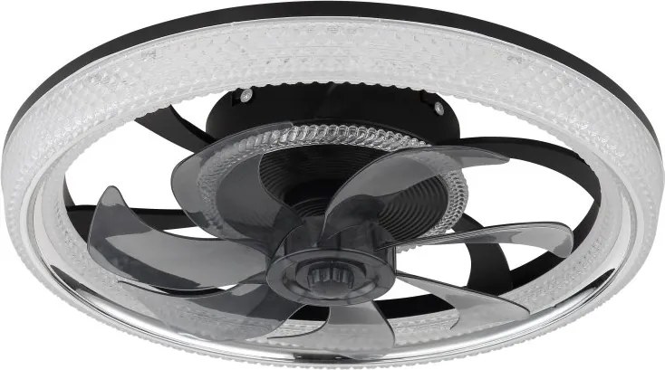 Lustra LED cu ventilator si telecomanda CIRILLA 03644 GL