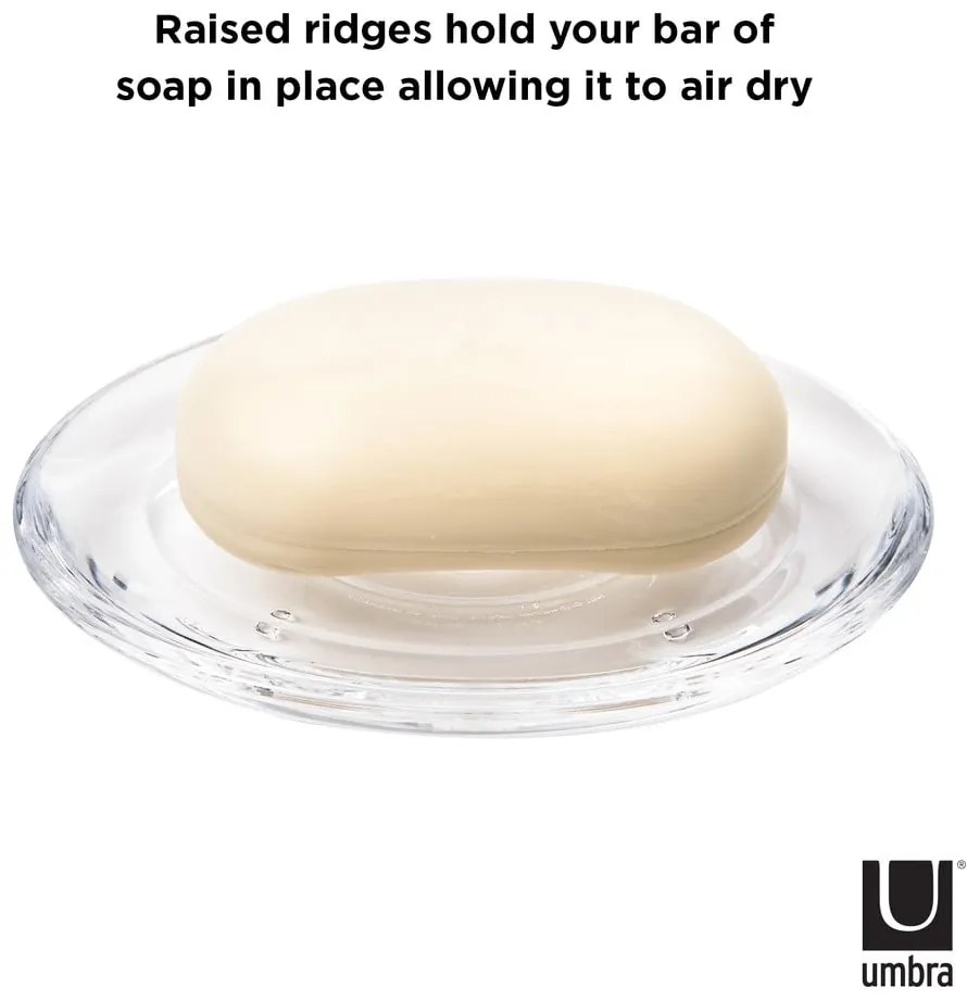 Săpunieră din plastic Droplet – Umbra