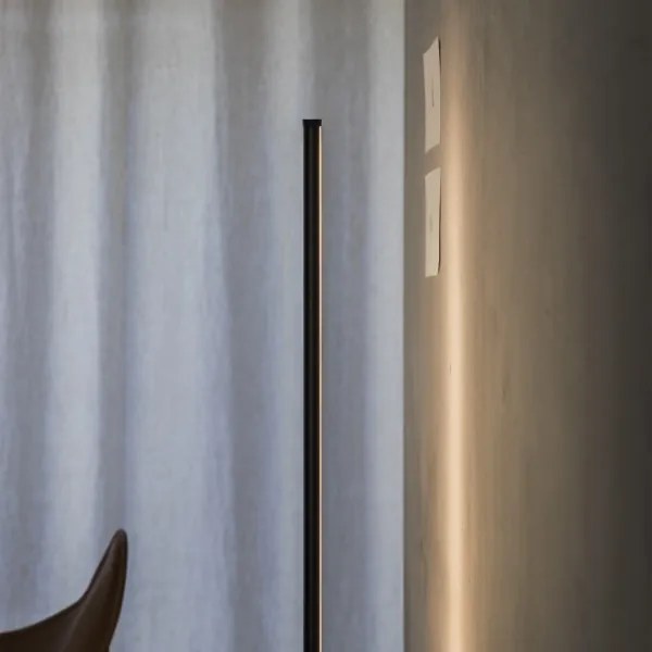 Ideal Lux - Lampadar LED YOKO, dimabil, 16W/230V, CRI 90, negru