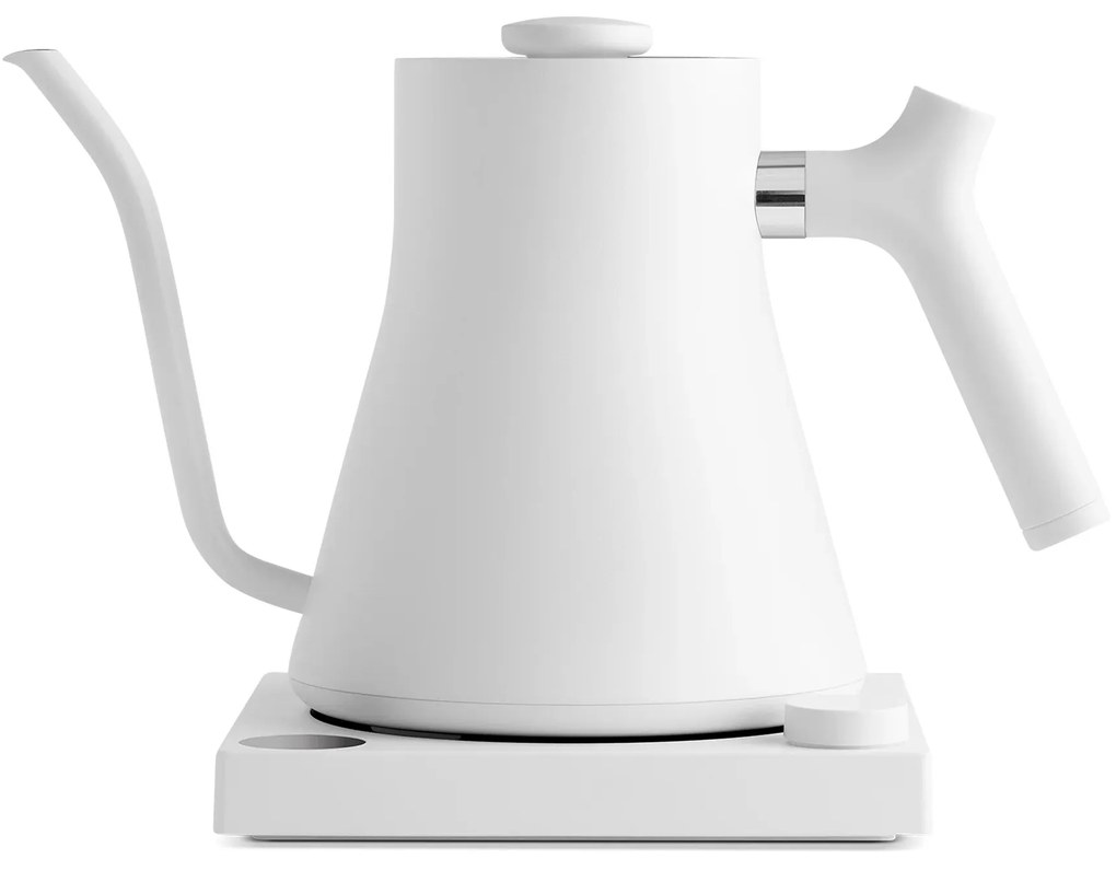 Fellow Ode + Stagg EKG alb | Rasnita electrica de cafea + Gooseneck ceainic