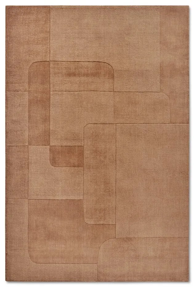 Covor maro țesut manual din lână 120x170 cm Charlotte – Villeroy&amp;Boch