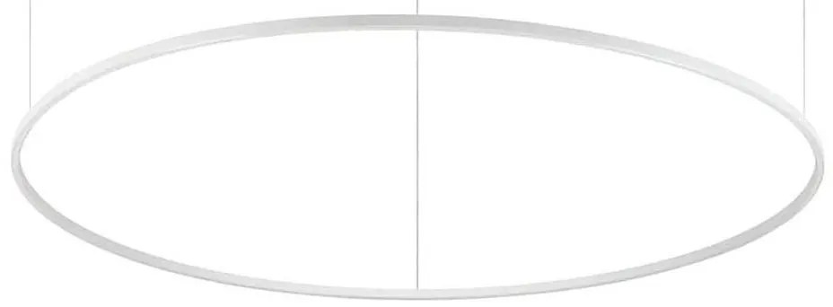 Ideal Lux - Lustră LED suspendată pe cablu ORACLE SLIM LED/83W/230V 4000K Ø 150 cm alb