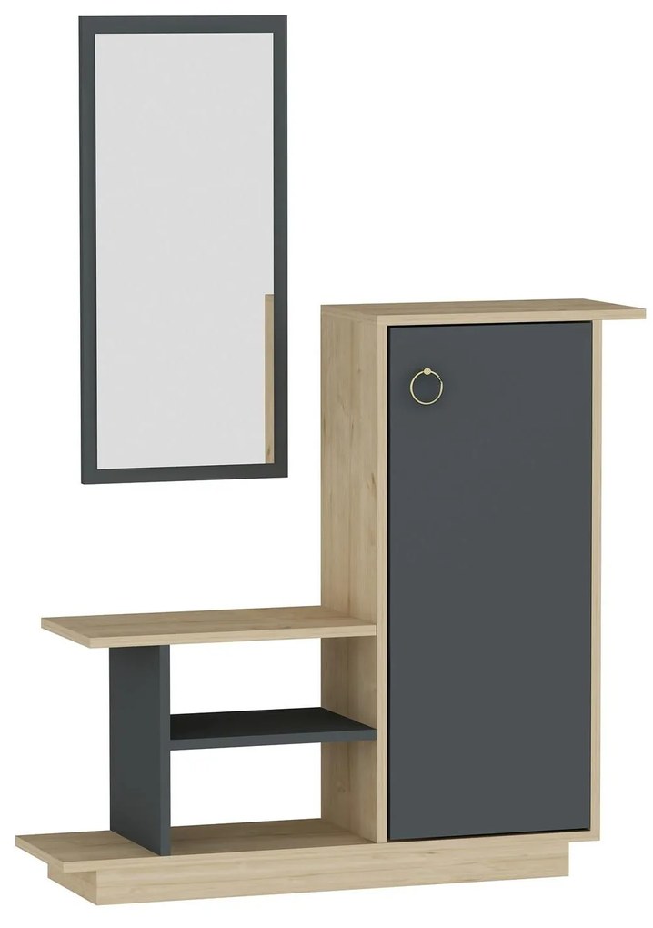 Mobilier Hol Kenulu (stejar + antracit) . 1093883