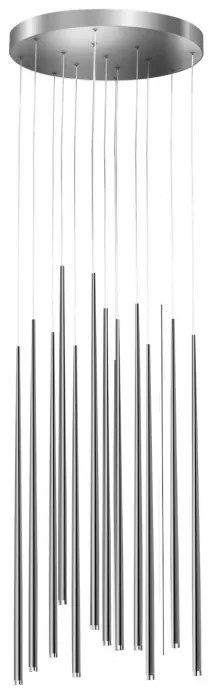 Lustra LED design modern minimalist 45cm Louise 12 chrome ZZ AZ3422