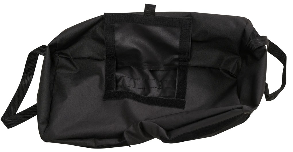 Outsunny Set 2 Baze pentru Umbrelă cu Sac Reîncărcabil cu 50 kg de Nisip, Mânere și Lopată, 50x25x18 cm, Negru | Aosom Romania