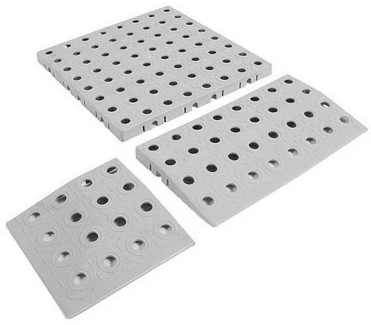 Pad scaun AvaTile 153 x 153 x 1,6 cm, gri