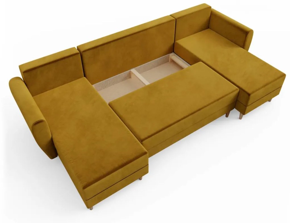 Supermobel Canapea in forma de U PALOMA, 302x92x130 itaka 10