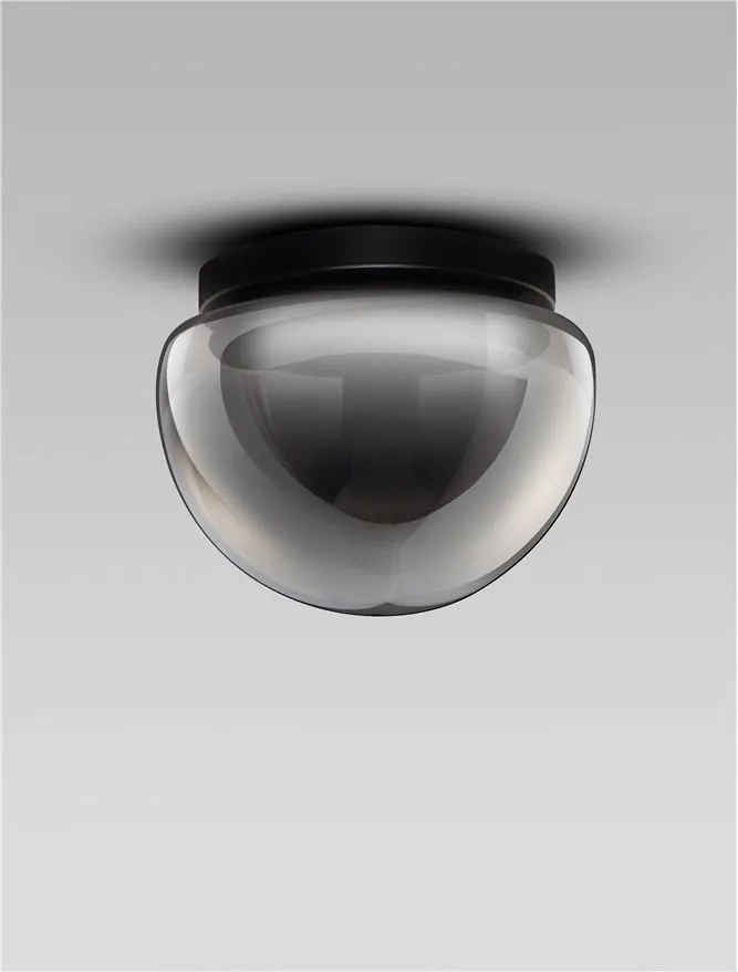 Plafoniera LED design decorativ EBONY Smokey Gray, NVL-9236502