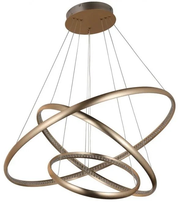 Lustra LED suspendata design modern circular Brighton 3 GO