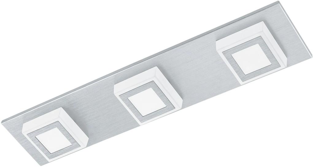 EGLO LED Plafoniera MASIANO argintie 45/10/5 cm