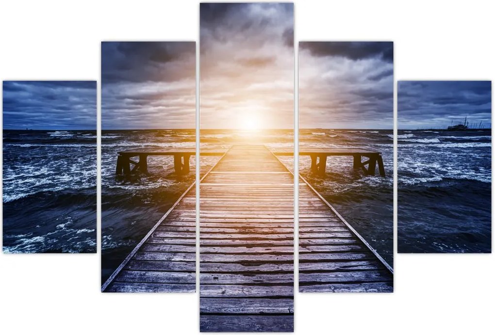 Tablou cu mol însorit (150x105 cm)