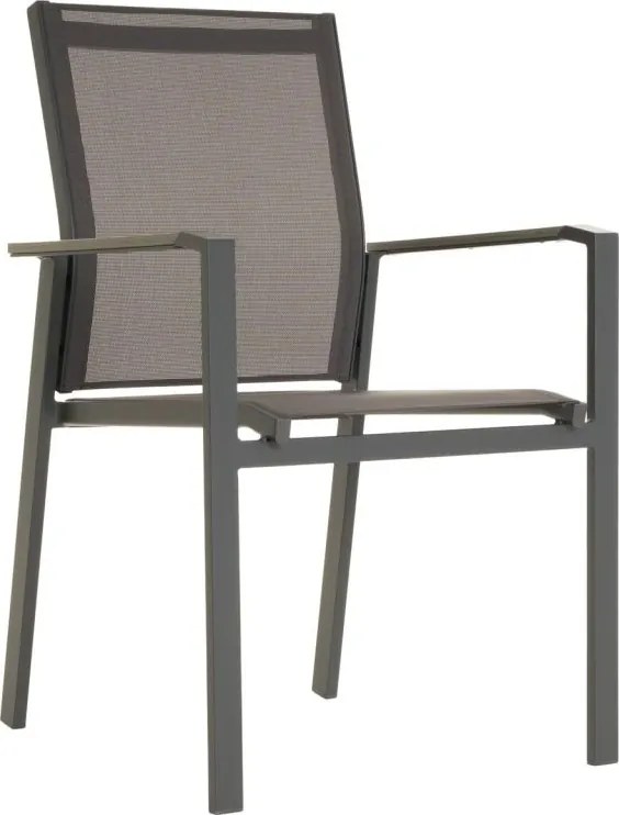 Set de scaune de grădină, gri  90 x 56,5 x 59,5 cm, 2 b