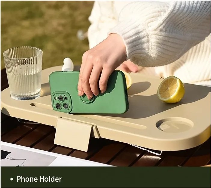 Cos de picnic pliabil TRIGO 3in1, gri