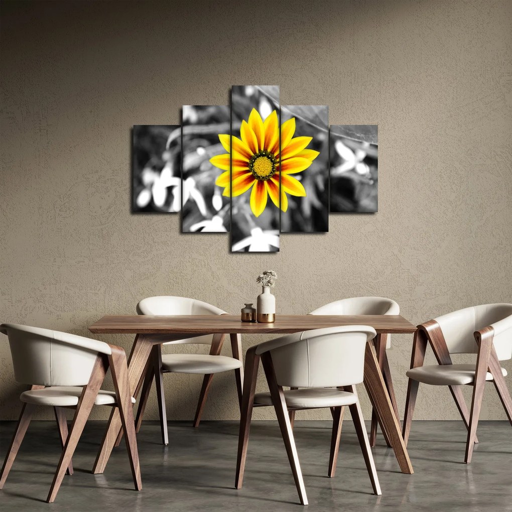 Tablou cu floare galbenă (150x105 cm)