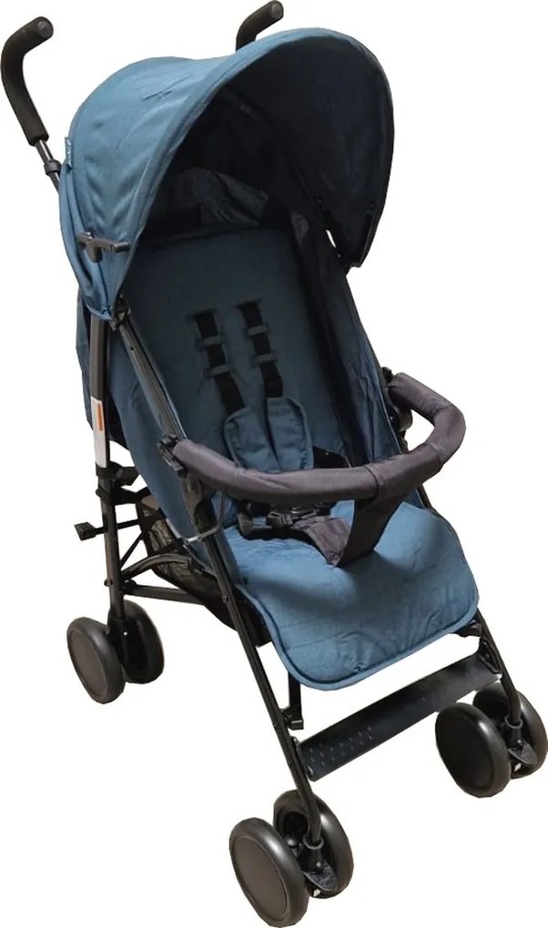 Carucior sport tip umbrela Baby Care™ PRO 818B, Spatar reglabil in 7 trepte, Pozitie somn, Amortizoare, Frana picior, Pliabil, Albastru Turquoise