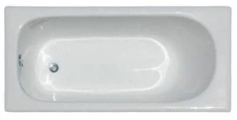 KRONER Cada baie, kroner, orient, fonta, incastrata, 170x70 cm, alb