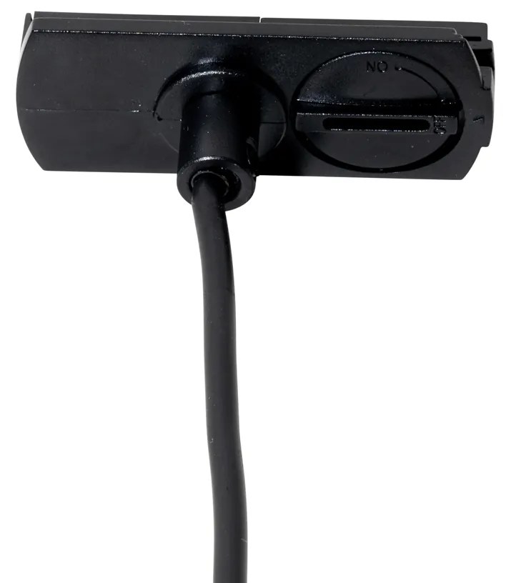 Pendantă modernă neagră pentru sistem de șină monofazat - Iconic Frini