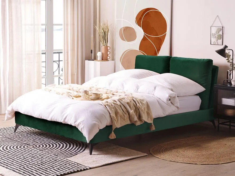 Pat matrimonial 140 cm Mellody (verde). 1081341