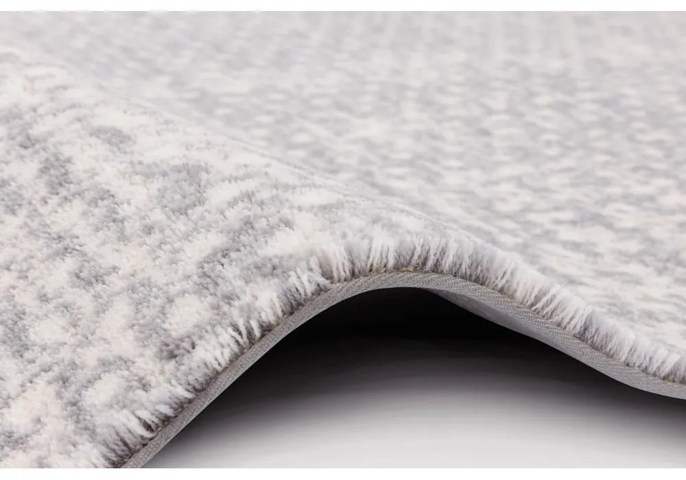 Covor gri deschis din lână 200x300 cm Eden – Agnella